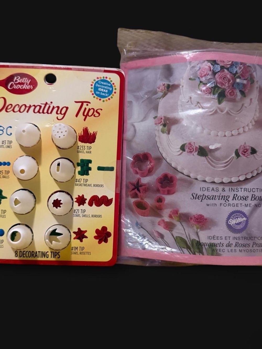 Cake decorating tools